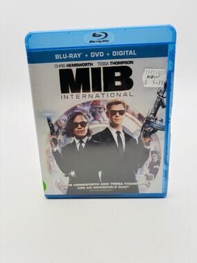 New. Men in Black: International (Blu-ray, DVD & Digital 2019) NEW Sealed